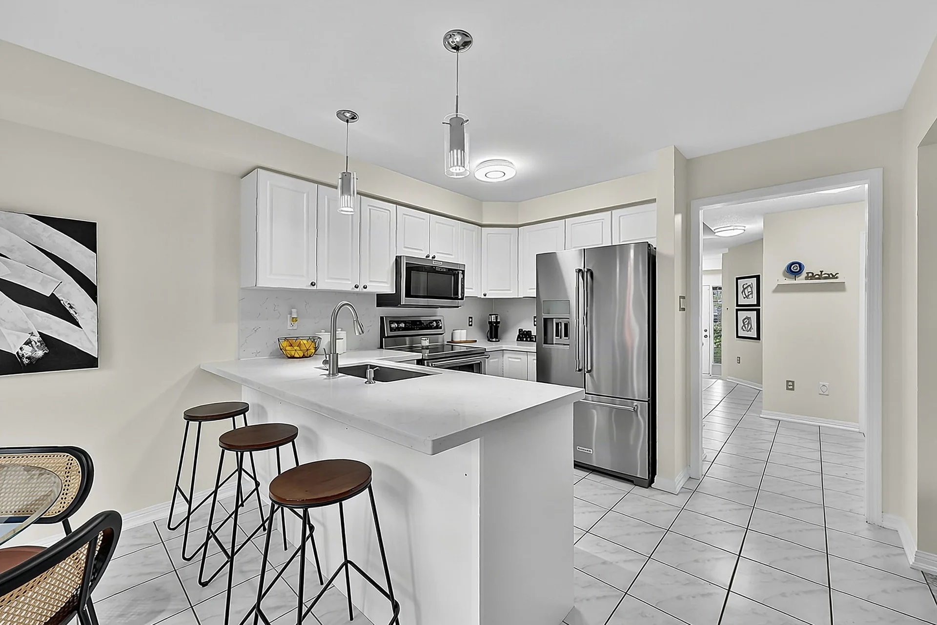 Kitchen at 17 Holman Court
